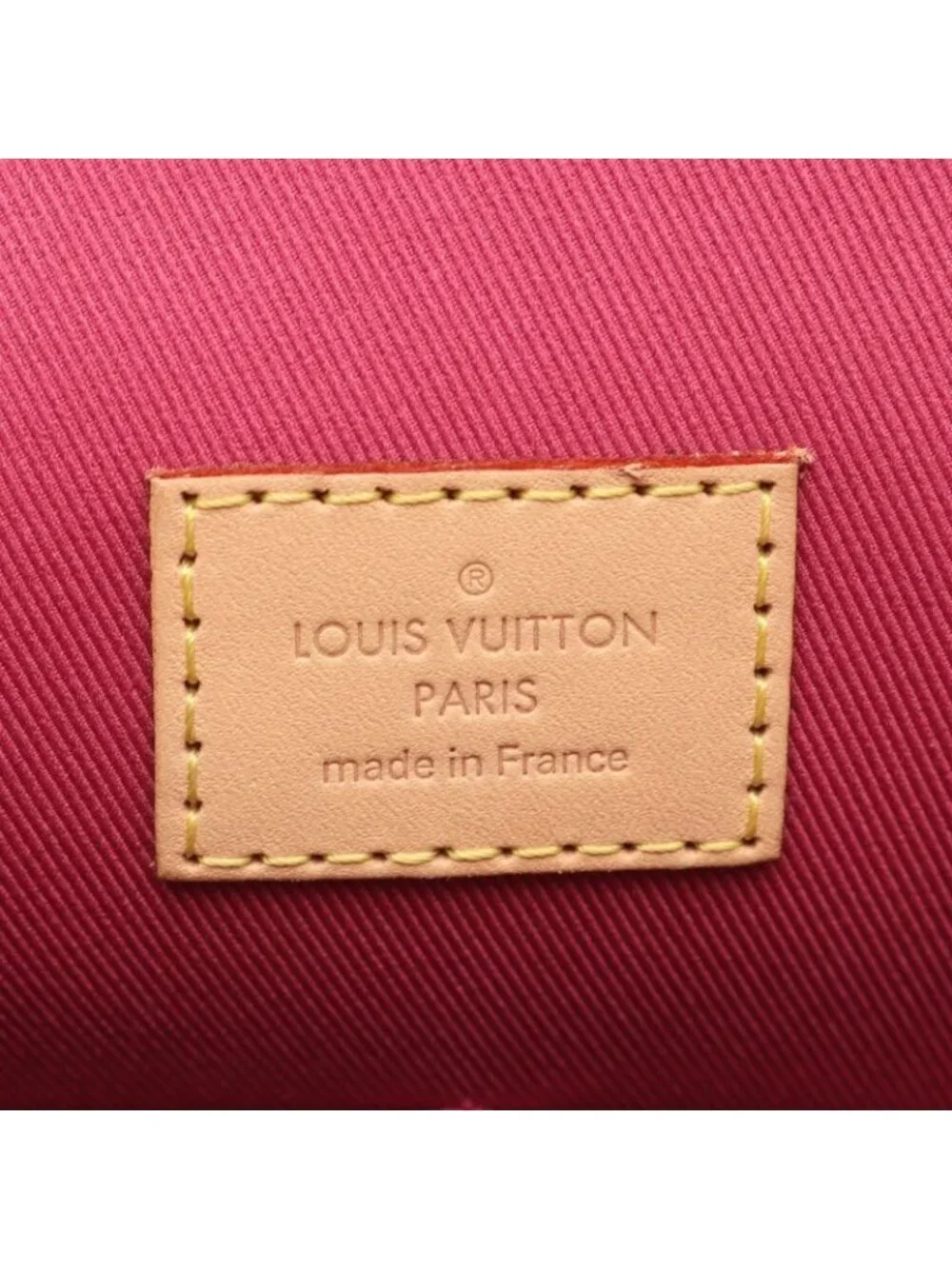 ★SOLD★ Louis Vuitton Handbag Cluny BB 2-Way Rose Canvas Leather - Picture 4 of 12